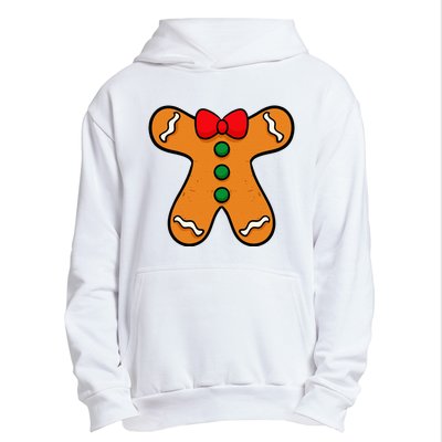 Gingerbread Man Body Costume For Halloween Or Christmas Urban Pullover Hoodie