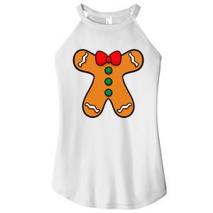 Gingerbread Man Body Costume For Halloween Or Christmas Women's Perfect Tri Rocker Tank