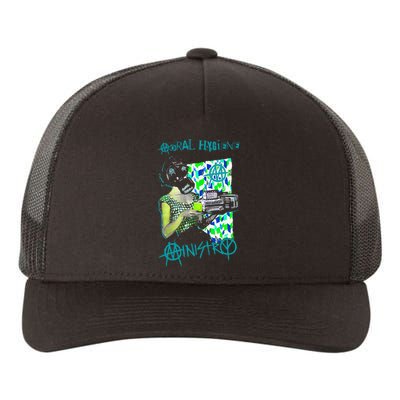 Gas Mask Betty Yupoong Adult 5-Panel Trucker Hat