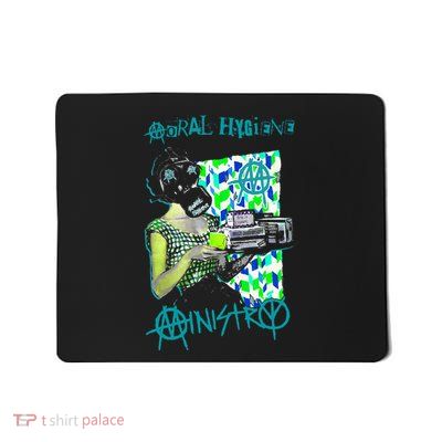 Gas Mask Betty Mousepad