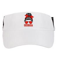 Georgia Messy Bun Varsity Adult Drive Performance Visor