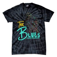 Guitarist Musician Blues Guitar Vintage Blues Music Lover Tie-Dye T-Shirt