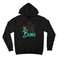 Guitarist Musician Blues Guitar Vintage Blues Music Lover Tall Hoodie