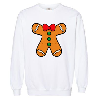 Gingerbread Man Body Costume For Halloween Or Christmas Garment-Dyed Sweatshirt