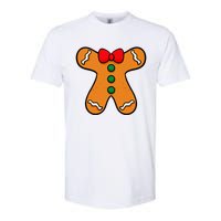 Gingerbread Man Body Costume For Halloween Or Christmas Softstyle CVC T-Shirt