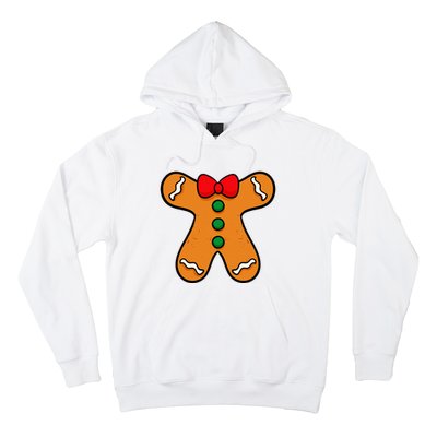 Gingerbread Man Body Costume For Halloween Or Christmas Hoodie