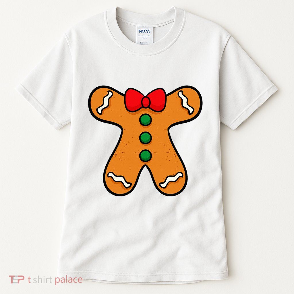 Gingerbread Man Body Costume For Halloween Or Christmas Tall T-Shirt