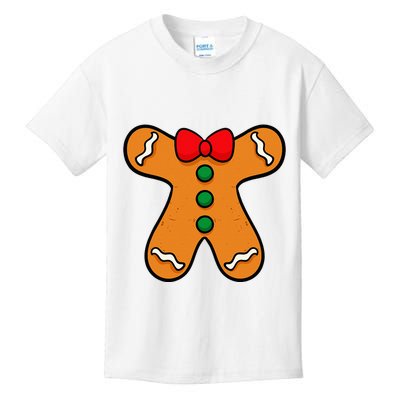 Gingerbread Man Body Costume For Halloween Or Christmas Kids T-Shirt