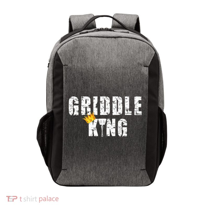 Griddle Master Barbecue Chef BBQ Grandpa Grillin Dad Vector Backpack