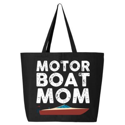 Great Motor Boat Mom Outfit Motorboat Gift 25L Jumbo Tote