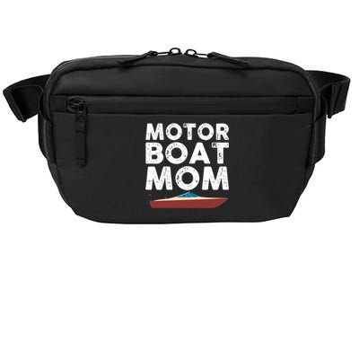 Great Motor Boat Mom Outfit Motorboat Gift Crossbody Pack