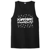 Gators Mascot Back To School Spirit Footprint Heart Leopard PosiCharge Competitor Tank