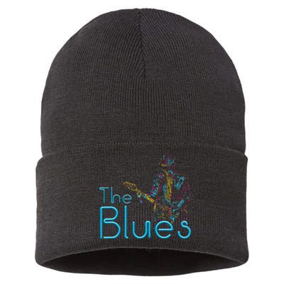 Guitarist Musician Blues Guitar Sustainable Knit Beanie