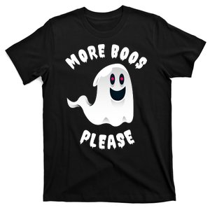 Ghost More Boos Please Halloween T-Shirt