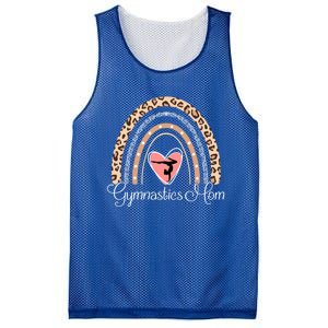 Gymnastics Mom Boho Rainbow Funny Gymnast Cute Gift Mesh Reversible Basketball Jersey Tank