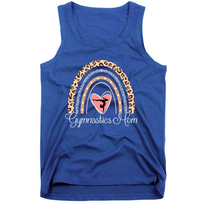 Gymnastics Mom Boho Rainbow Funny Gymnast Cute Gift Tank Top