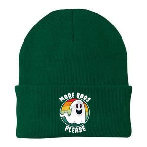 Ghost More Boos Please Halloween Knit Cap Winter Beanie