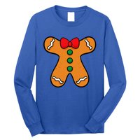 Gingerbread Man Body Costume For Halloween Or Christmas Long Sleeve Shirt