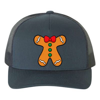 Gingerbread Man Body Costume For Halloween Or Christmas Yupoong Adult 5-Panel Trucker Hat