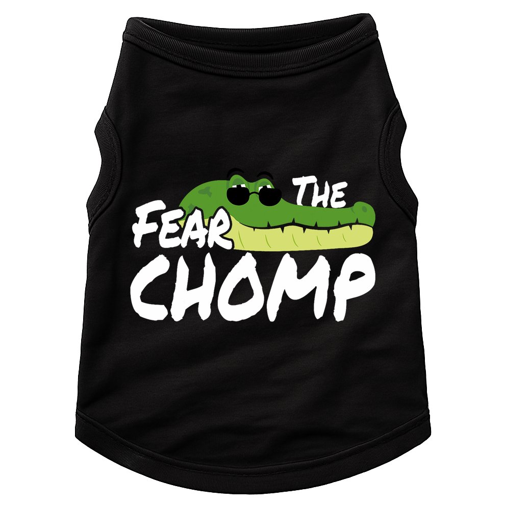 Gator Mascot Back To School Fear The Chomp Florida Game Doggie Tank
