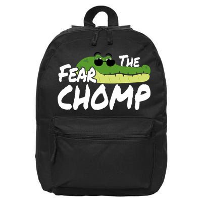 Gator Mascot Back To School Fear The Chomp Florida Game 16 in Basic Backpack
