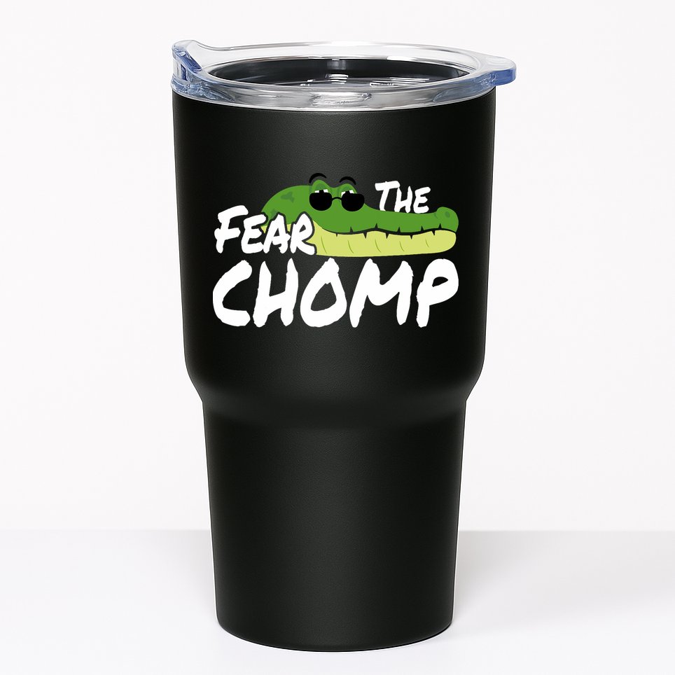 Gator Mascot Back To School Fear The Chomp Florida Game Tumbler