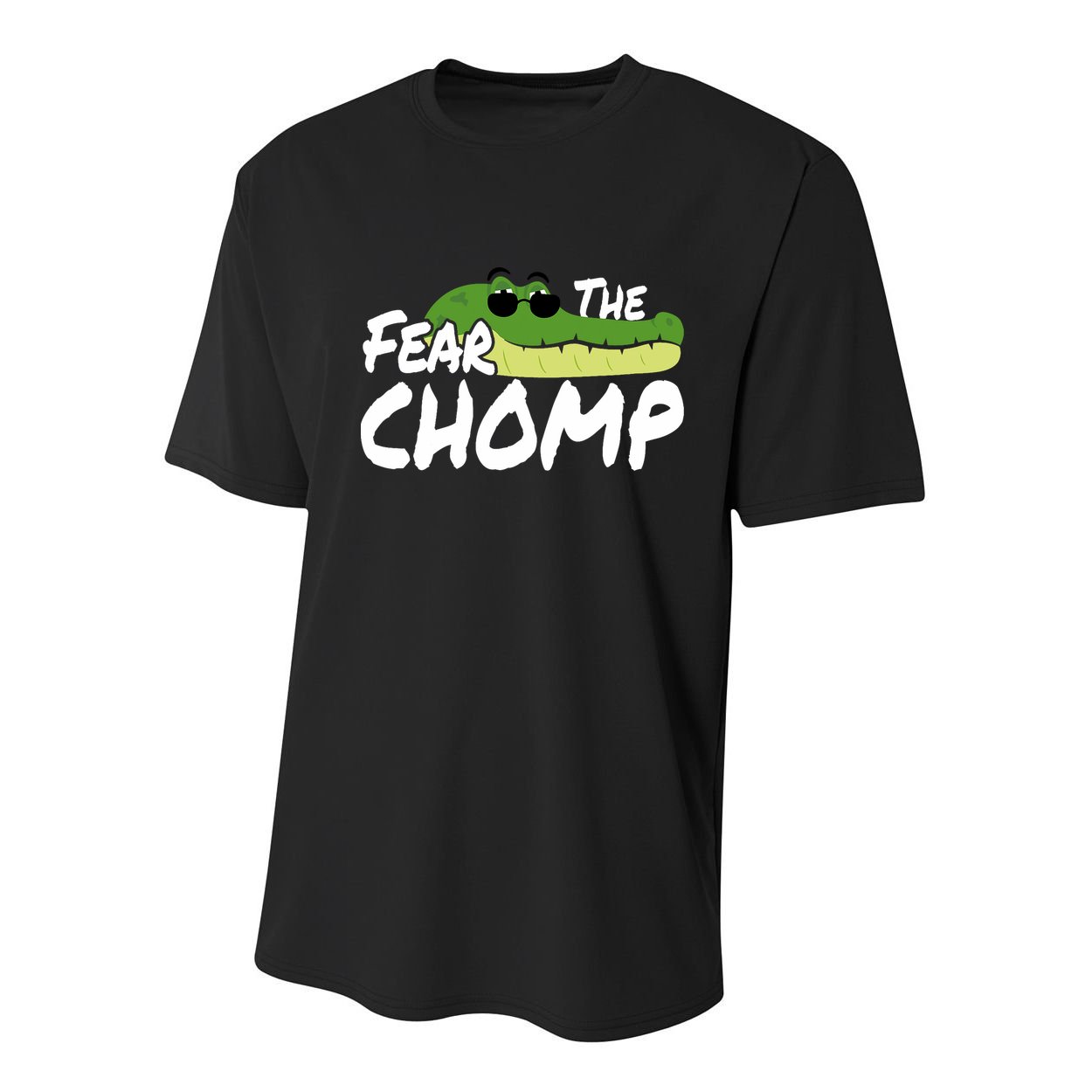 Gator Mascot Back To School Fear The Chomp Florida Game Youth Performance Sprint T-Shirt