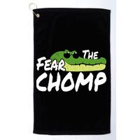 Gator Mascot Back To School Fear The Chomp Florida Game Golf Towel