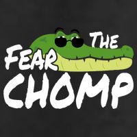 Gator Mascot Back To School Fear The Chomp Florida Game Golf Towel