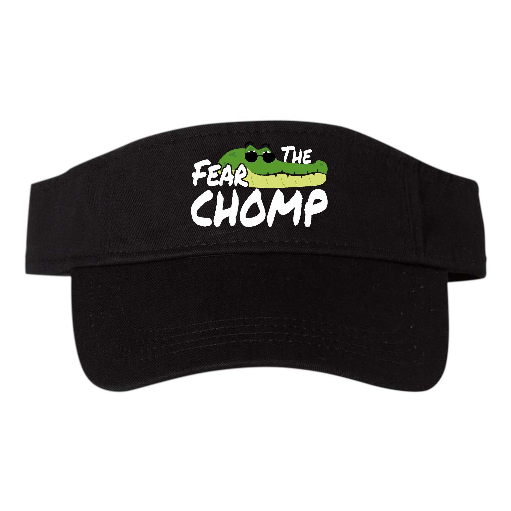 Gator Mascot Back To School Fear The Chomp Florida Game Visor