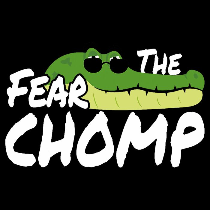 Gator Mascot Back To School Fear The Chomp Florida Game Cropped Pullover Crew