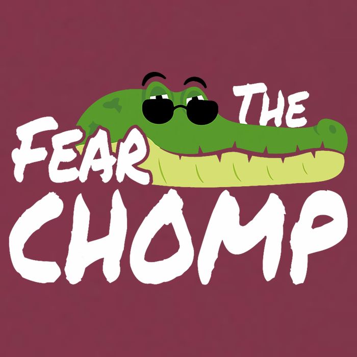 Gator Mascot Back To School Fear The Chomp Florida Game 16oz Travel Tumbler