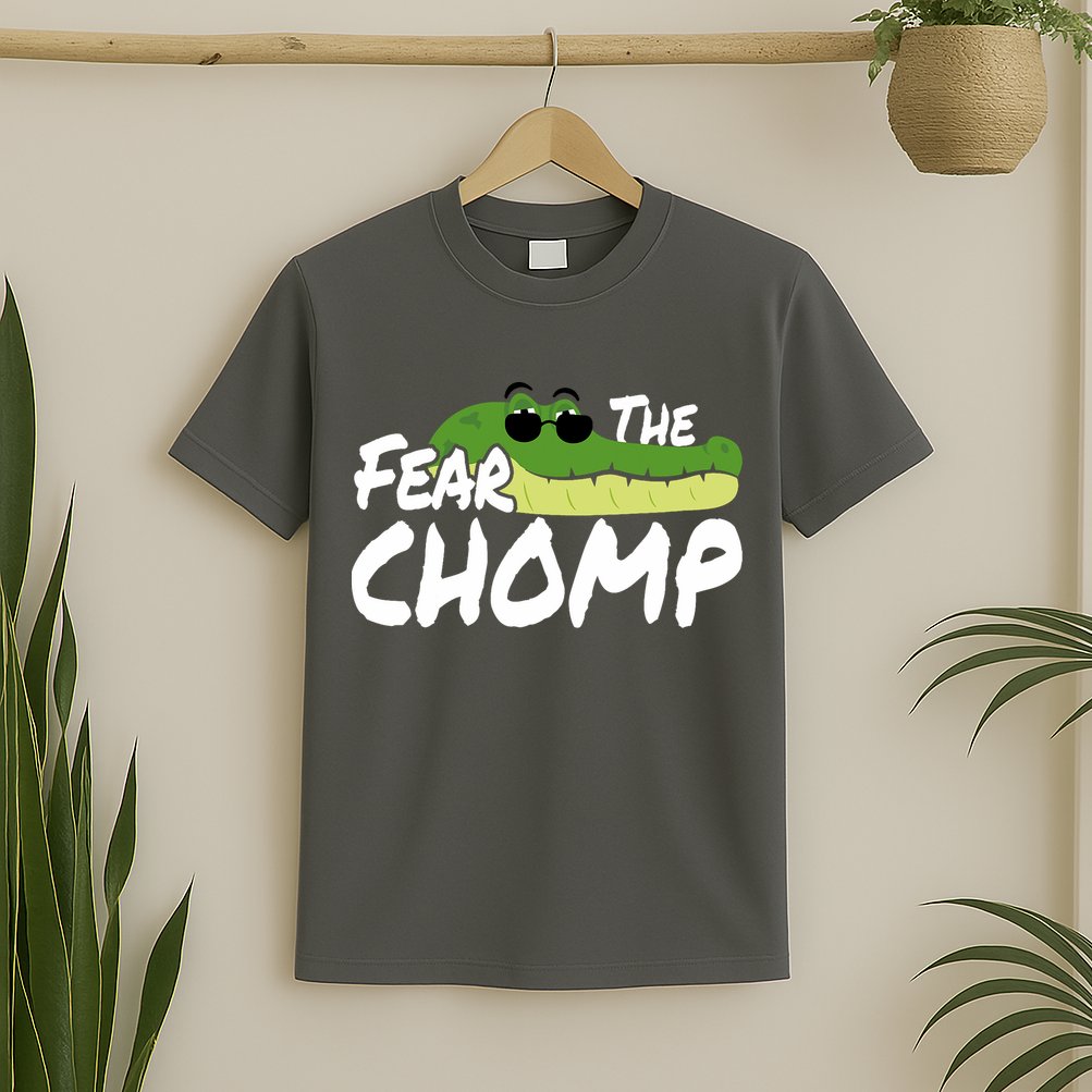 Gator Mascot Back To School Fear The Chomp Florida Game T-Shirt