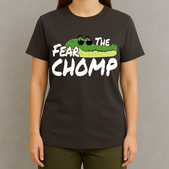 Gator Mascot Back To School Fear The Chomp Florida Game T-Shirt