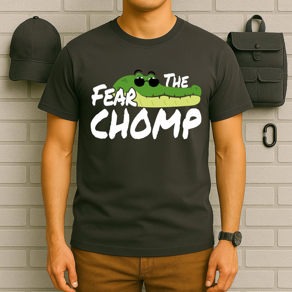 Gator Mascot Back To School Fear The Chomp Florida Game T-Shirt