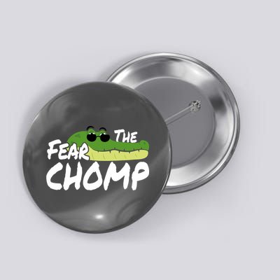 Gator Mascot Back To School Fear The Chomp Florida Game Button