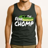 Gator Mascot Back To School Fear The Chomp Florida Game Tank Top