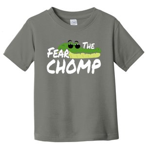 Gator Mascot Back To School Fear The Chomp Florida Game Toddler T-Shirt