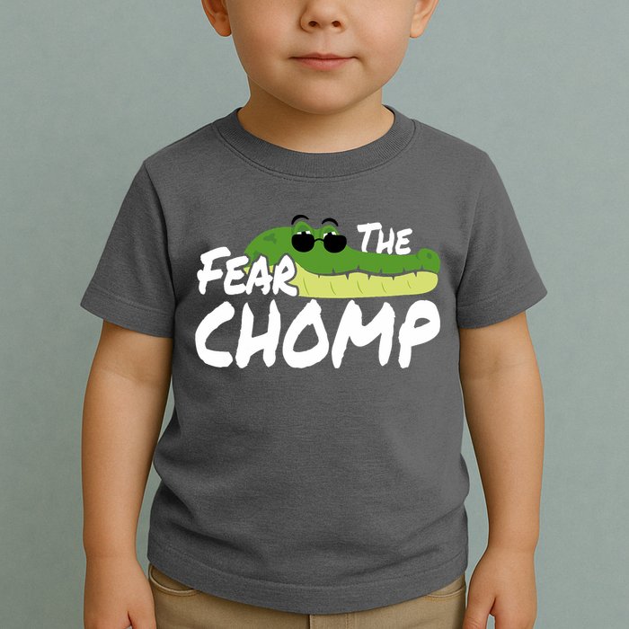 Gator Mascot Back To School Fear The Chomp Florida Game Toddler T-Shirt