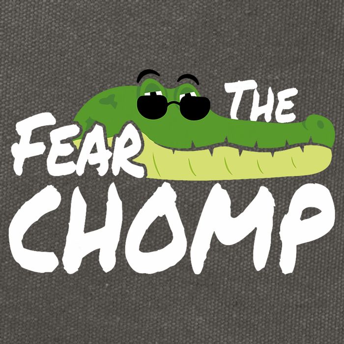 Gator Mascot Back To School Fear The Chomp Florida Game Cotton Canvas Backpack
