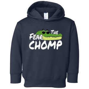 Gator Mascot Back To School Fear The Chomp Florida Game Toddler Hoodie