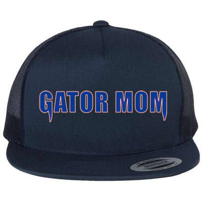 Gator Mom College Football Gift Flat Bill Trucker Hat