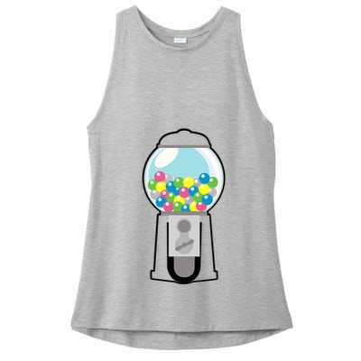 Gumball Machine Costume Halloween Kids Dress Up Ladies PosiCharge Tri-Blend Wicking Tank