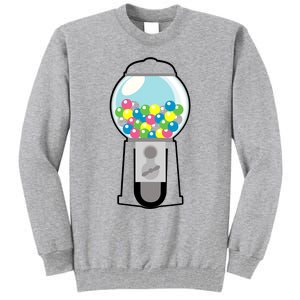 Gumball Machine Costume Halloween Kids Dress Up Tall Sweatshirt