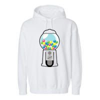 Gumball Machine Costume Halloween Kids Dress Up Garment-Dyed Fleece Hoodie