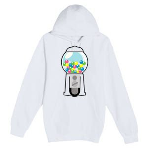 Gumball Machine Costume Halloween Kids Dress Up Premium Pullover Hoodie