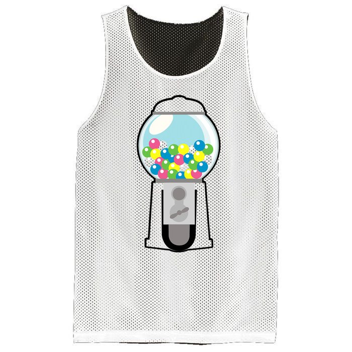 Gumball Machine Costume Halloween Kids Dress Up Mesh Reversible Basketball Jersey Tank