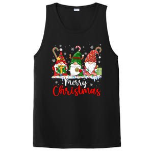 Gnomes Merry Christmas Light Family Gnome Xmas PosiCharge Competitor Tank