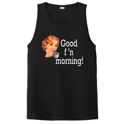 Good Morning Coffee 'S Happy Friday F'n Funny Great Gift PosiCharge Competitor Tank