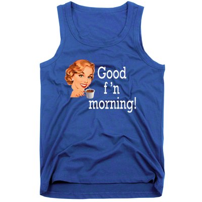 Good Morning Coffee 'S Happy Friday F'n Funny Great Gift Tank Top